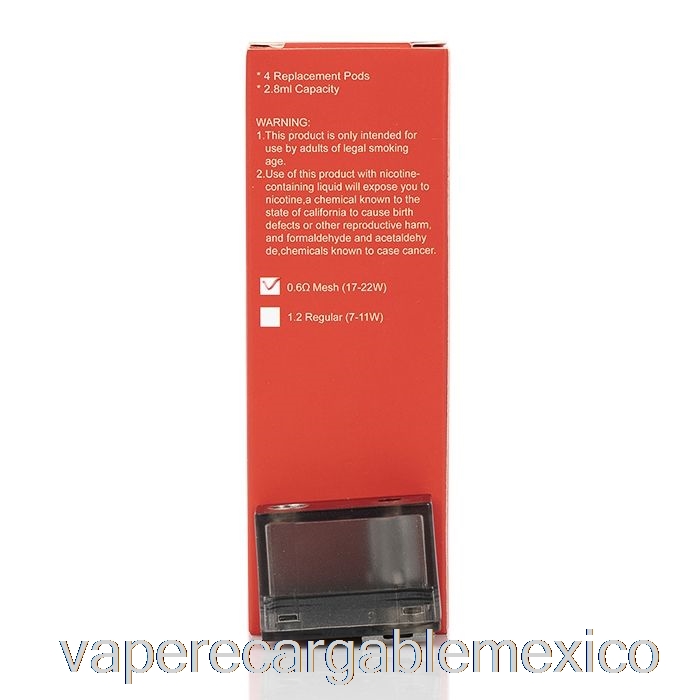 Vape Recargable Hugo Vapor Kylin Vainas De Repuesto Vainas De 0.6ohm